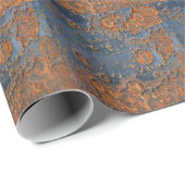 Texturierte rostfreie Metall Hintergrund. Geschenkpapier (Rolleneckpunkt)