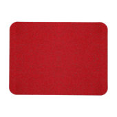 Texturierte rote, flexible Foto-Magnet Magnet (Horizontal)