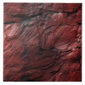 Texturierte Rote Steine Fliese (Vorderseite)