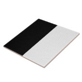 Texturierte Schwarz-weiße Streifen mit je zwei Far Fliese (Seite)