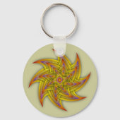 Texturierte Stars Schlüsselanhänger (Vorderseite)