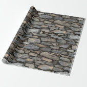 Texturierte Stone-Wall-Papier-Rolle Geschenkpapier (Ungerollt)