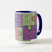 Texturierte Tasse (VorderseiteRechts)