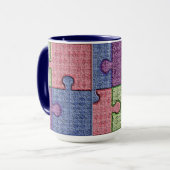 Texturierte Tasse (Vorderseite Links)