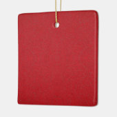 Texturierte Tomate Red Custom Ornament (Links)