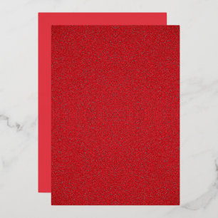 Texturierte Tomatenrotladung - Anpassbar Folieneinladung