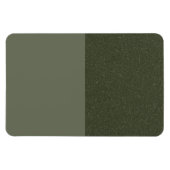 Texturierte Top Moss Green Custom Flexible Magnet (Horizontal)
