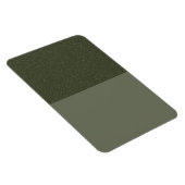 Texturierte Top Moss Green Custom Flexible Magnet (Rechte Seite)