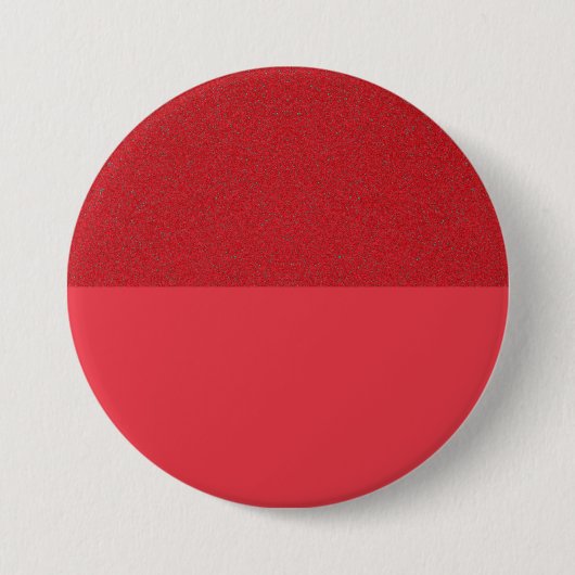 Texturierte Top Tomato Red Button - Anpassbar (Vorderseite)