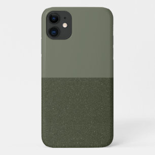 Texturierte Unterseite Moss Green iPhone 11 Fall ( Case-Mate iPhone Hülle