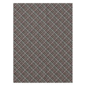 Texturierte Weihnachtsbartan. Tischdecke (Vorderseite)