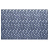 Texturierte Wolken auf dunkelblau Stoff (Yard (91,4 cm))