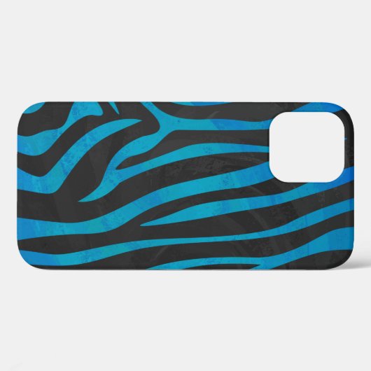 Texturierte Zebra Muster Case-Mate iPhone Hülle (Rückseite (Horizontal))
