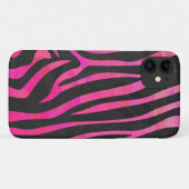 Texturierte Zebra Muster Case-Mate iPhone Hülle (Rückseite (Horizontal))