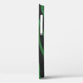 Texturierte Zebra Muster Case-Mate iPhone Hülle (Rückseite / Links)