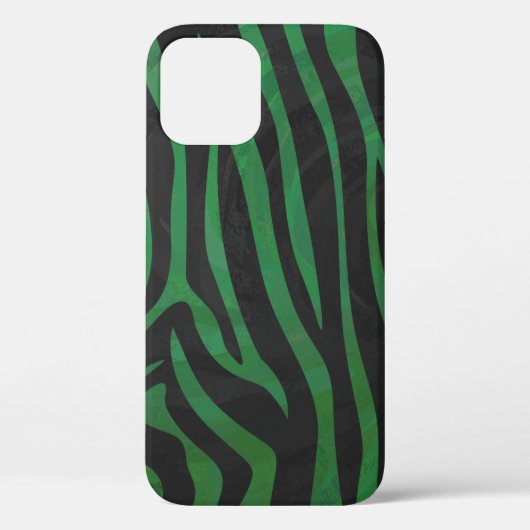 Texturierte Zebra Muster Case-Mate iPhone Hülle (Rückseite)