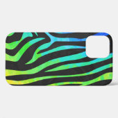 Texturierte Zebra Muster Case-Mate iPhone Hülle (Rückseite (Horizontal))