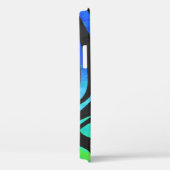 Texturierte Zebra Muster Case-Mate iPhone Hülle (Rückseite / Rechts)