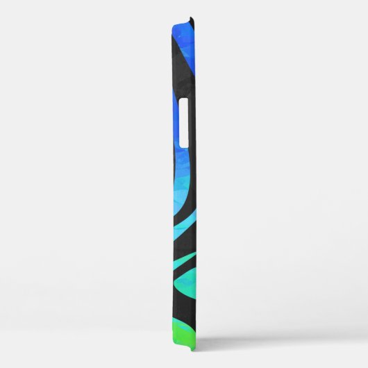 Texturierte Zebra Muster Case-Mate iPhone Hülle (Rückseite / Rechts)