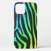 Texturierte Zebra Muster Case-Mate iPhone Hülle (Rückseite)