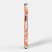 Texturierte Zebra Muster iPhone Hülle (Rechte Seite)