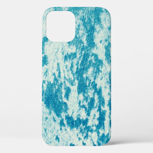 Texturierter blauer Hintergrund aus dichtem Stoff. Case-Mate iPhone Hülle (Rückseite)
