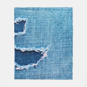 Texturierter Denim Hintergrund. Gewebebohrung Fleecedecke