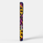 Texturierter Dschungel: wirbelnder Leopardendruck Case-Mate iPhone Hülle (Rückseite / Rechts)