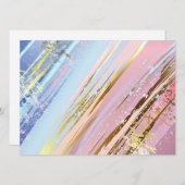 Texturierter rosa Hintergrund Ankündigung (Vorne/Hinten)