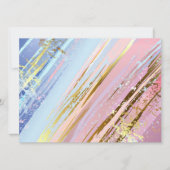 Texturierter rosa Hintergrund Ankündigung (Vorderseite)