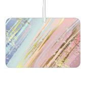 Texturierter rosa Hintergrund Autolufterfrischer (Vorderseite)