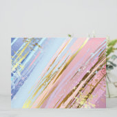 Texturierter rosa Hintergrund Einladung (Stehend Vorderseite)