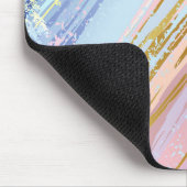 Texturierter rosa Hintergrund Mousepad (Ecke)