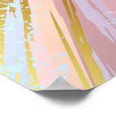 Texturierter rosa Hintergrund Poster (Ecke)