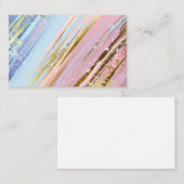 Texturierter rosa Hintergrund Visitenkarte (Vorne/Hinten)