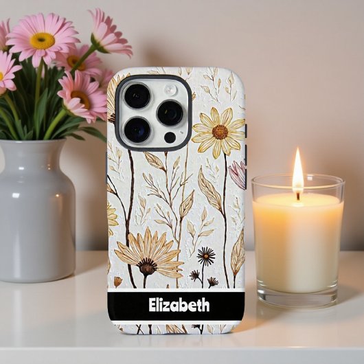 Texturiertes Impasto Abstraktes Smartphone Case-Mate iPhone Hülle