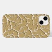 Texturiertes Khaki-Ast-iPhone-Case für Stil Case-Mate iPhone Hülle (Rückseite (Horizontal))