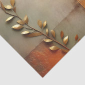 Texturiertes Metall in Kupfer Seidenpapier (Ausschnitt)
