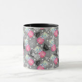 Texturiertes Muster für Ananas Tasse (Zentrum)