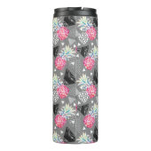 Texturiertes Muster für Ananas Thermosbecher (Rückseite)