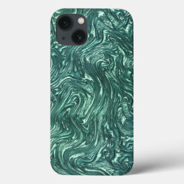 Texturjade und Blausengrün Case-Mate iPhone Hülle