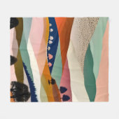 Texturlandschaft Fleecedecke (Vorderseite (Horizontal))