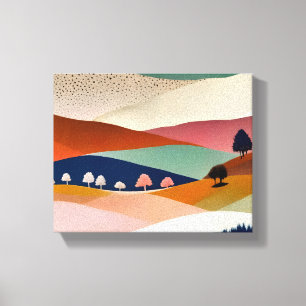 Texturlandschaft Leinwanddruck