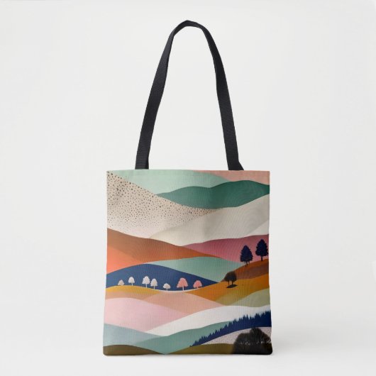 Texturlandschaft Tasche (Vorderseite)