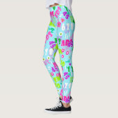 Texturlehrschule für Mathematik Leggings (Links)