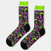Texturlehrschule für Mathematik Socken (Linkes Detail)