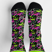 Texturlehrschule für Mathematik Socken (Oben)