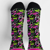 Texturlehrschule für Mathematik Socken (Oben)