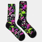 Texturlehrschule für Mathematik Socken (Rechts)
