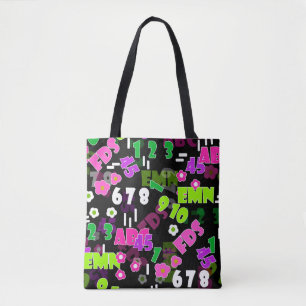 Texturlehrschule für Mathematik Tasche